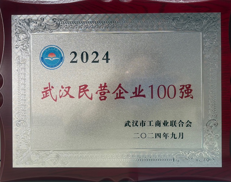 喜訊！我司連續(xù)七年入選湖北省武漢市民營百強榜